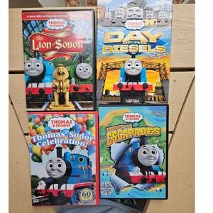 Thomas & Friends DVD 4- Day of the Diesels Lion of Sodor Celebration Escapades